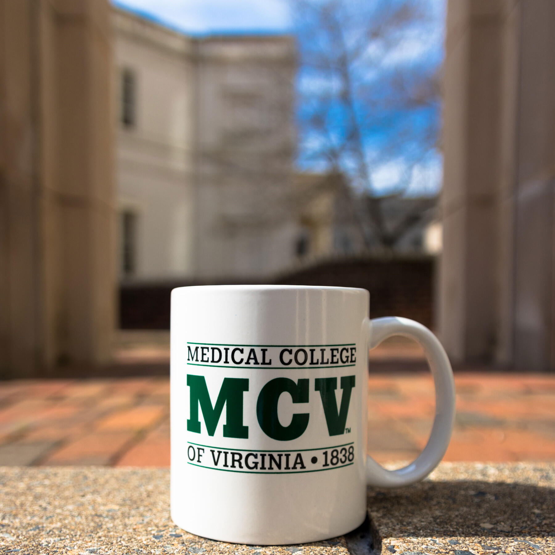 MCV-branded mug.