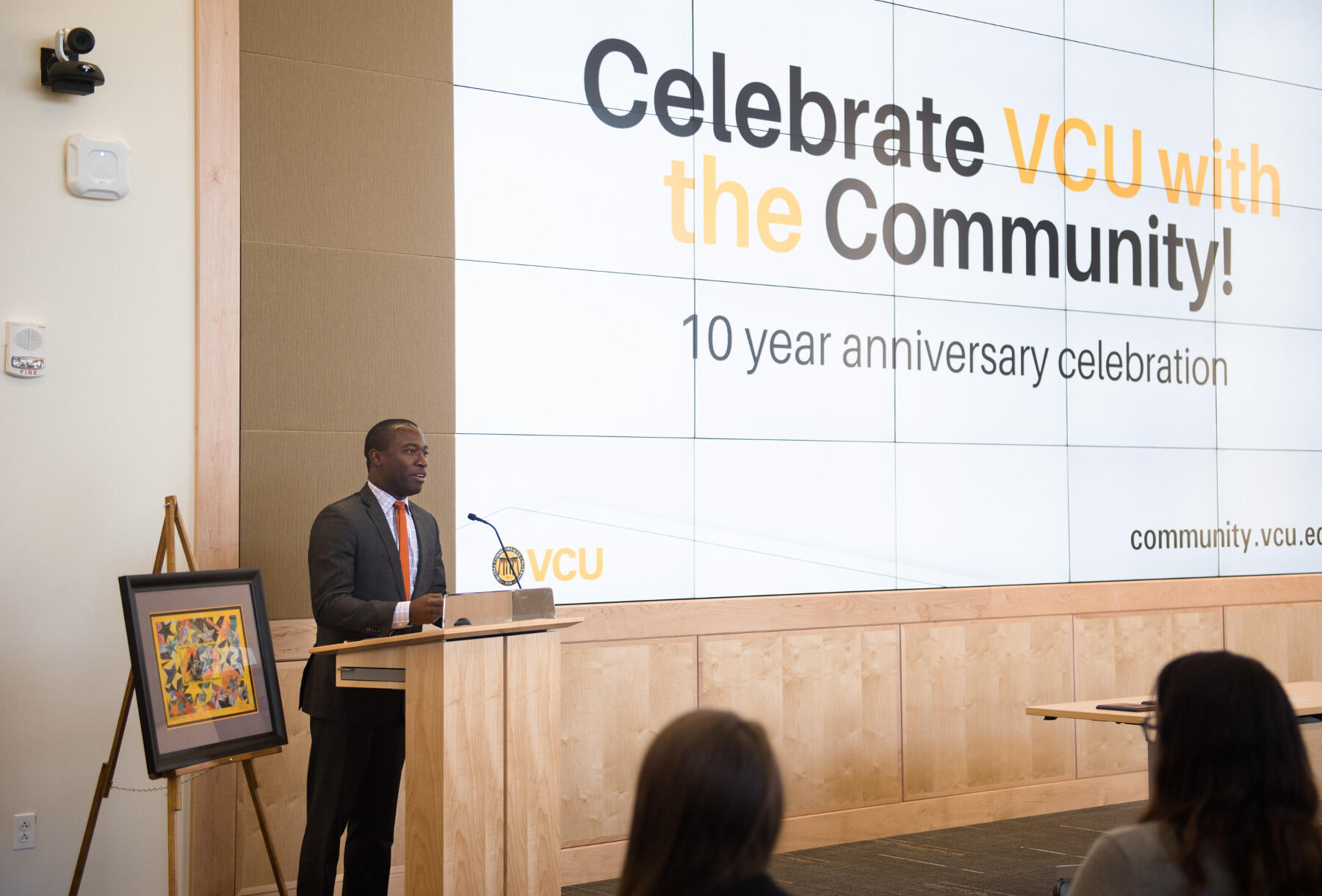 Richmond Mayor Levar Stoney said he "can think of no better partner than VCU."