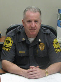Capt. David Welch, deputy chief of patrol. Photo by Jennifer Brown, VCU Police Department.