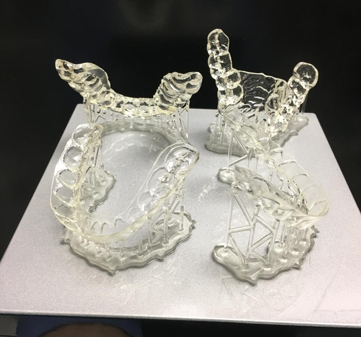 3-D printed mouth guards.