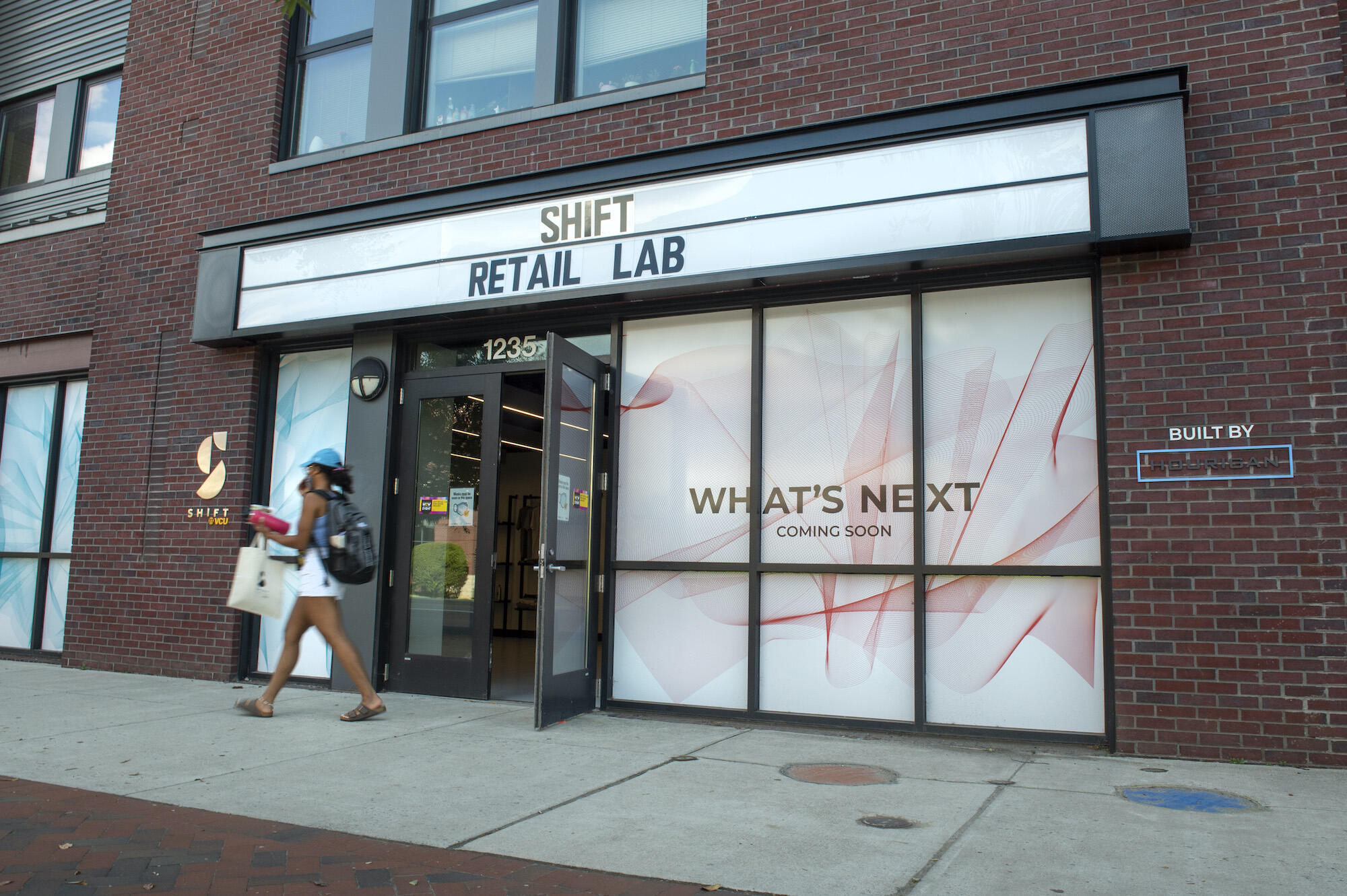 The front entrance of the Shift Retail Lab