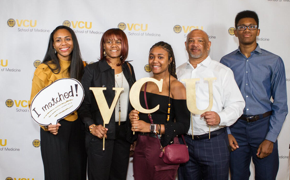 Fourth-year medical students and their families and friends attend the Match Day 2018 ceremony at Richmond's Hippodrome Theater.