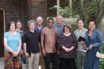 Grace E. Harris, Ph.D., far right, was one of nine people recognized earlier this month during Grinnell College’s Alumni Weekend. Photo provide by Grinnell College.  