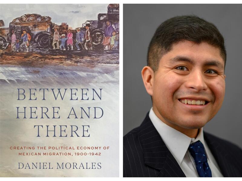 Daniel Morales, an assistant professor of history, examines the creation of transnational migratory networks across Mexico and the United States in the 20th century in his new book. (Photos contributed by Daniel Morales)