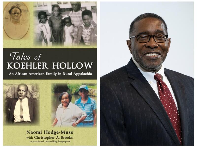 Internationally recognized biographer Christopher A. Brooks' newest release, “Tales of Koehler Hollow,” highlights the true story of Amy Finney, a formerly enslaved Black woman, and her descendants. (Photo contributed by Christopher A. Brooks/Book cover contributed by Unsung Voices Books)