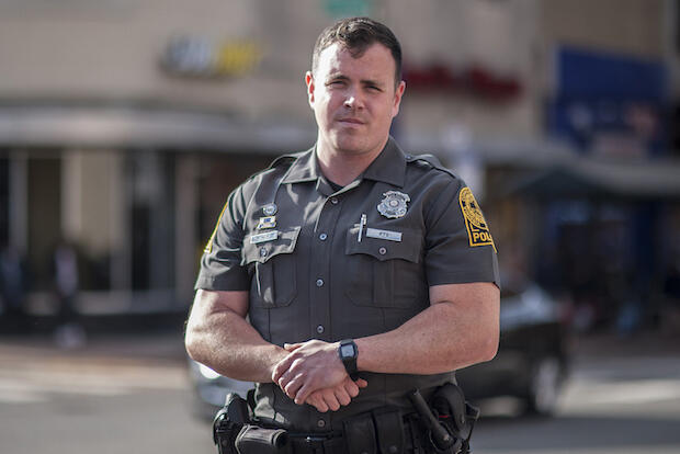 VCU Police officer Nicholas Finch.