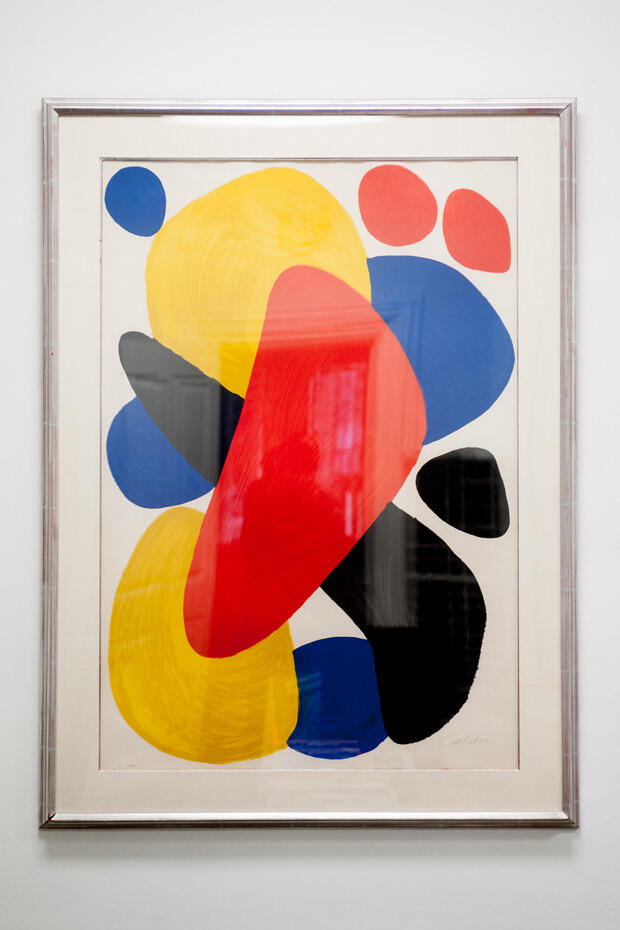 “Bouboules,"  by American artist Alexander Calder