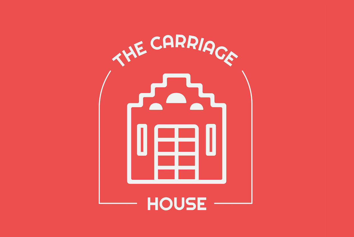 The Carriage House — named for the Brandcenter building's original use as the carriage house for The Jefferson Hotel — is a full-service creative co-op of 50 Brandcenter students and recent graduates. (Graphic courtesy of The Carriage House)
