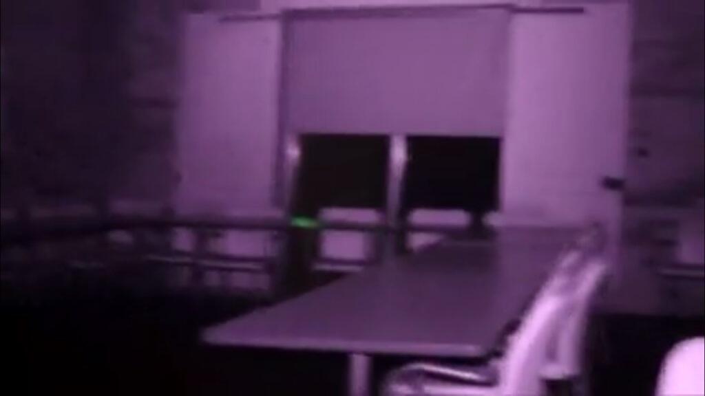 Screen shot of footage shot by Historic Paranormal Research during their investigation. 
