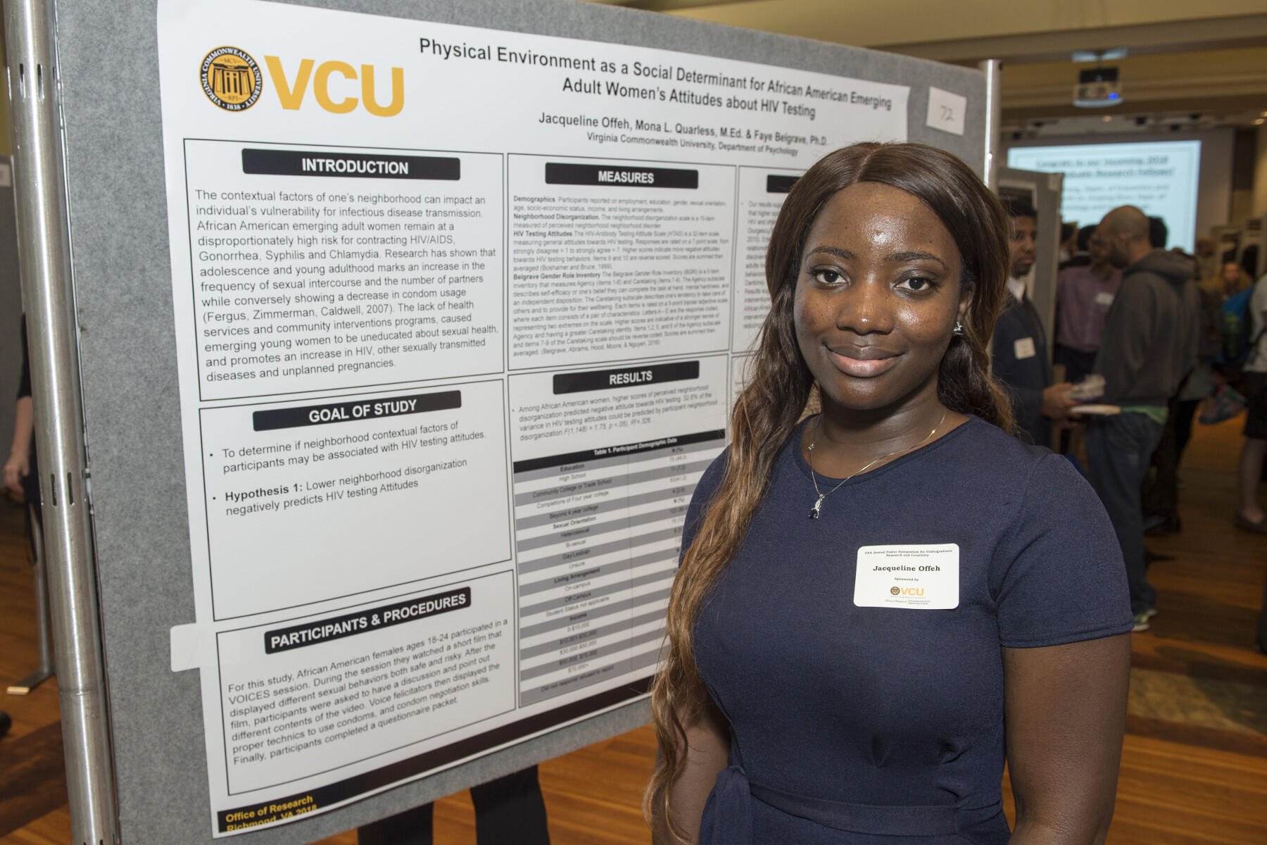 Jackie Offeh researches pro sexual health attitudes among young African-American women.