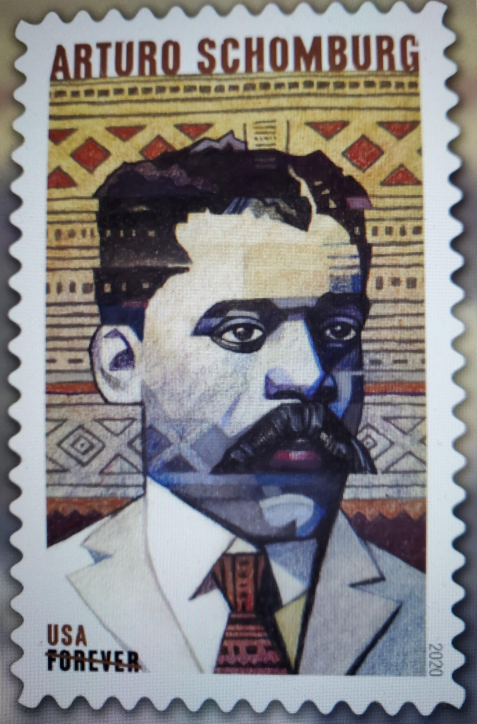 Arturo Alfonso Schomburg (The Voices of the Harlem Renaissance USPS stamps)