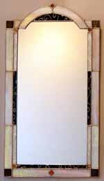 2005 limited edition stained glass mirror for 25 or more years of service. 

Photo courtesy of VCU Human Resources
