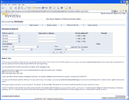 VCU Libraries new catalog features enhanced search and browse functions. It's the same system used by top-tier institutions such as Harvard University and MIT.