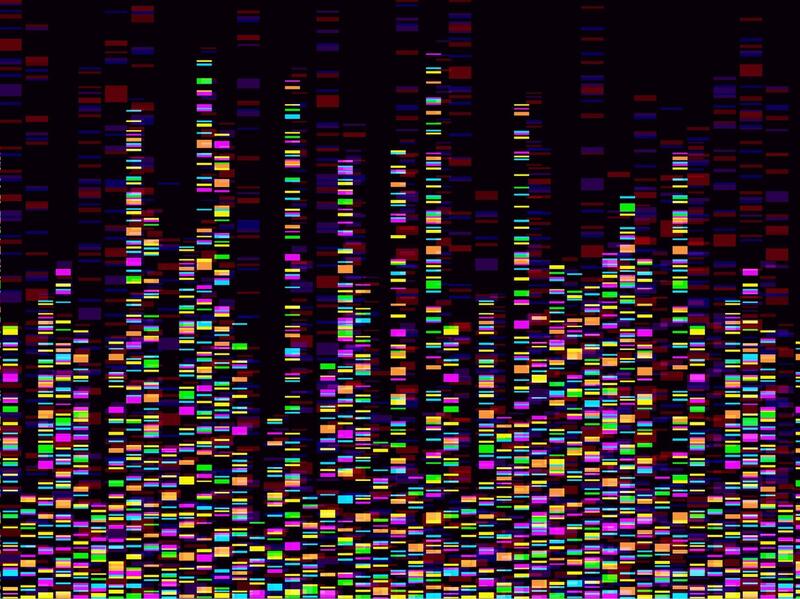 Human genome. Concept art. (Getty Images)