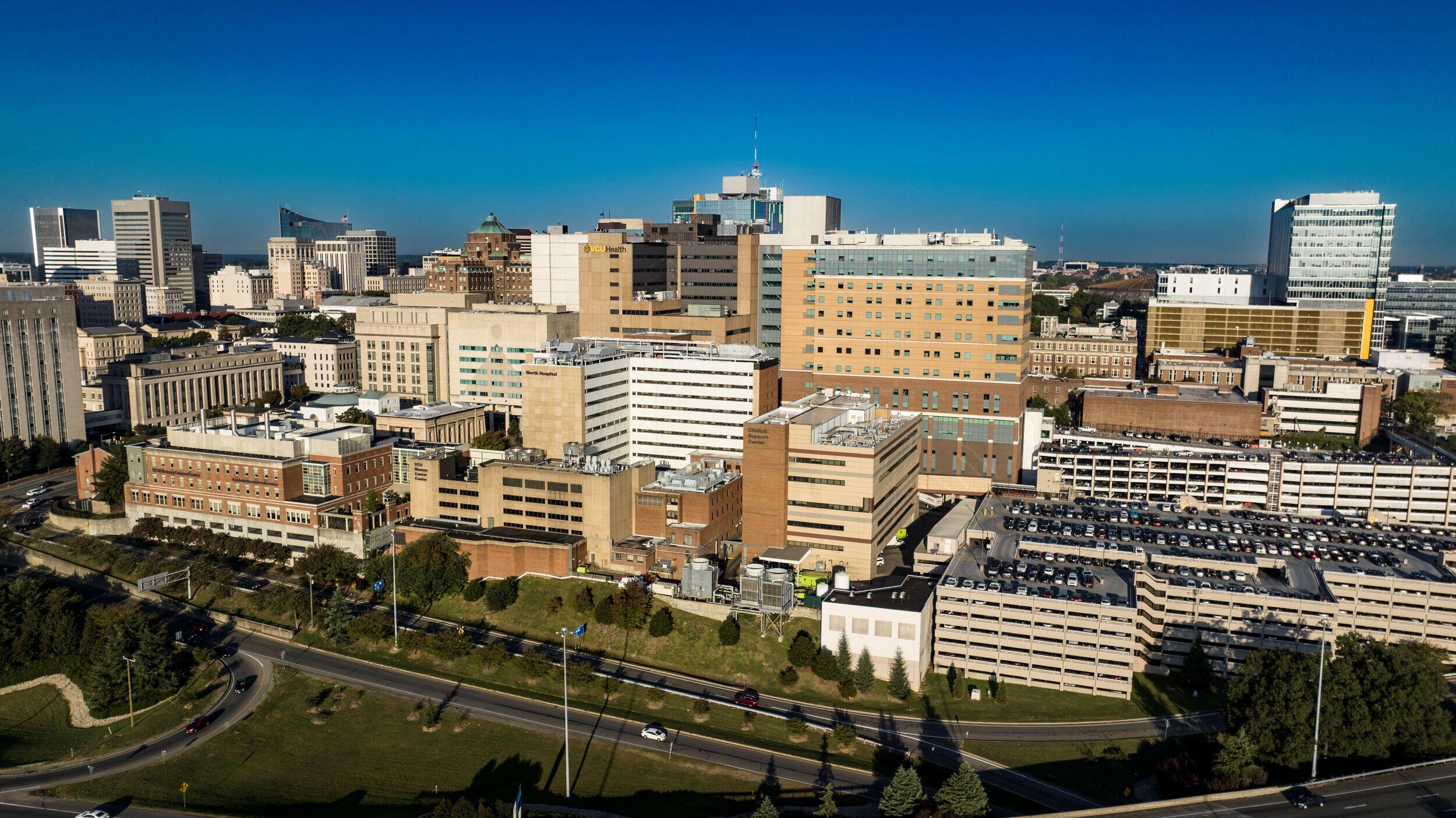 Richmond skyline.