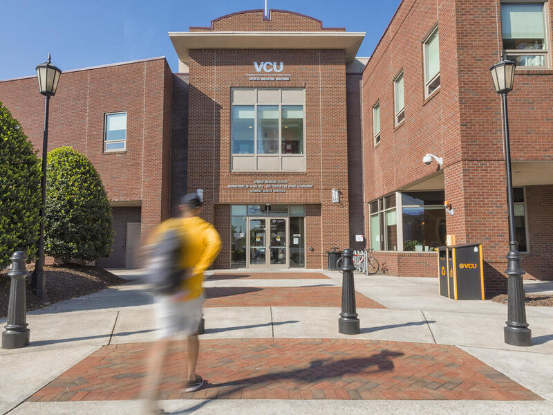 The university sports medicine and student health building.