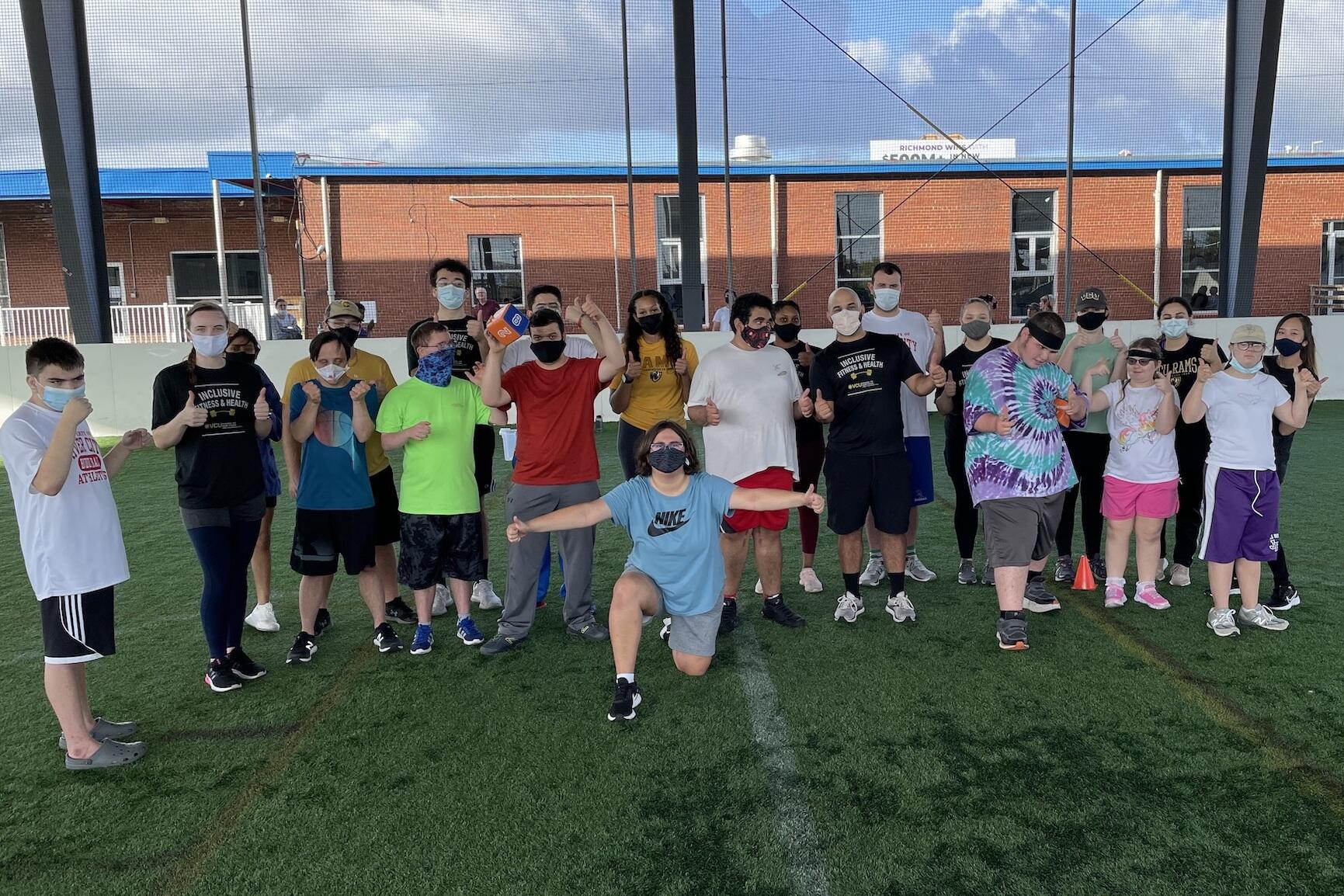 Over the past three years, the Department of Kinesiology and Health Sciences' Inclusive Fitness and Health program has worked with the nonprofit Jacob's Chance to provide exercise, social activity and more with children and young people with disabilities.