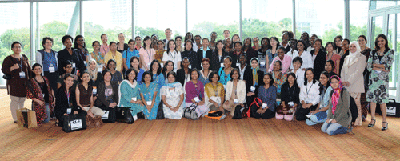 Female health care workers from developing countries attended the 13th International Congress on Infectious Disease on June 19-22 in Kuala Lumpur, Malaysia.  
Photo by Leong Chee Kong, Senior Creative Designer, AOS, Malaysia.