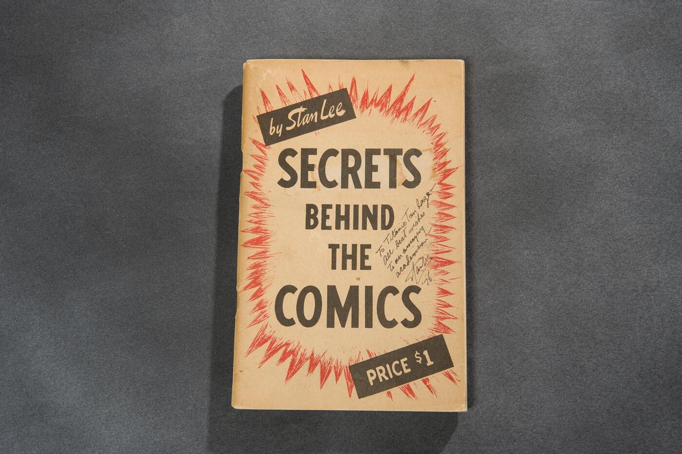 Stan Lee's book "Secret's Behind the Comics."