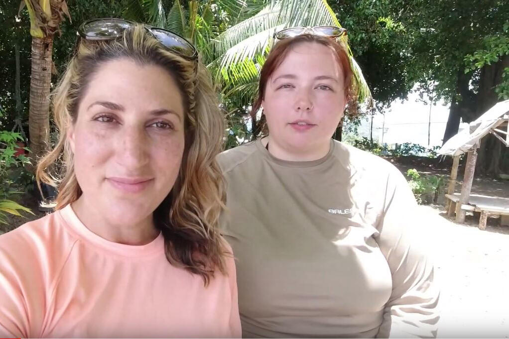 From left: Andrea Simonelli and Kaitlyn Novalski.