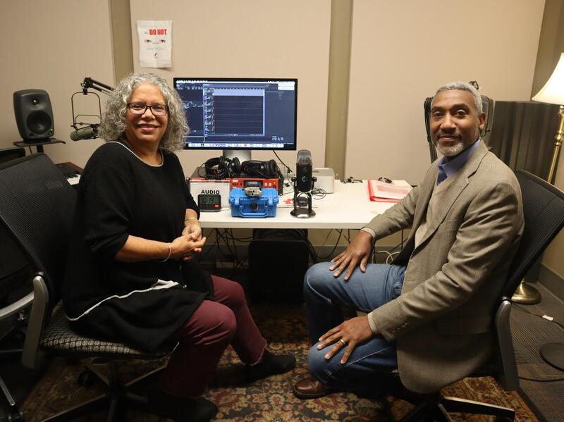 Ana Edwards, an assistant professor of African American studies at VCU, has been interviewing members of the Family Representative Council, including Joe Jones and others who have been connected with the work going back to 1994. (Contributed photo)