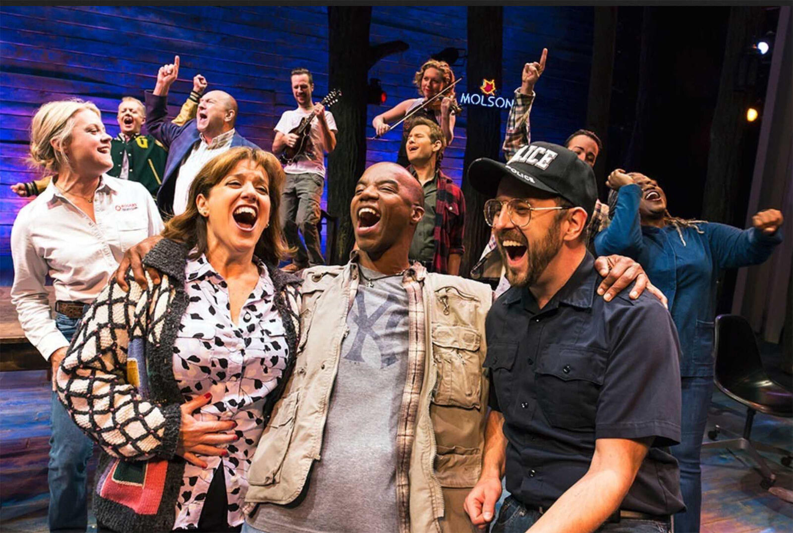 “Come From Away.” 
<br>Photo by Matthew Murphy.