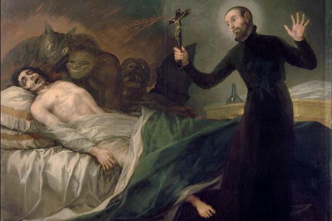 Image of an exorcism