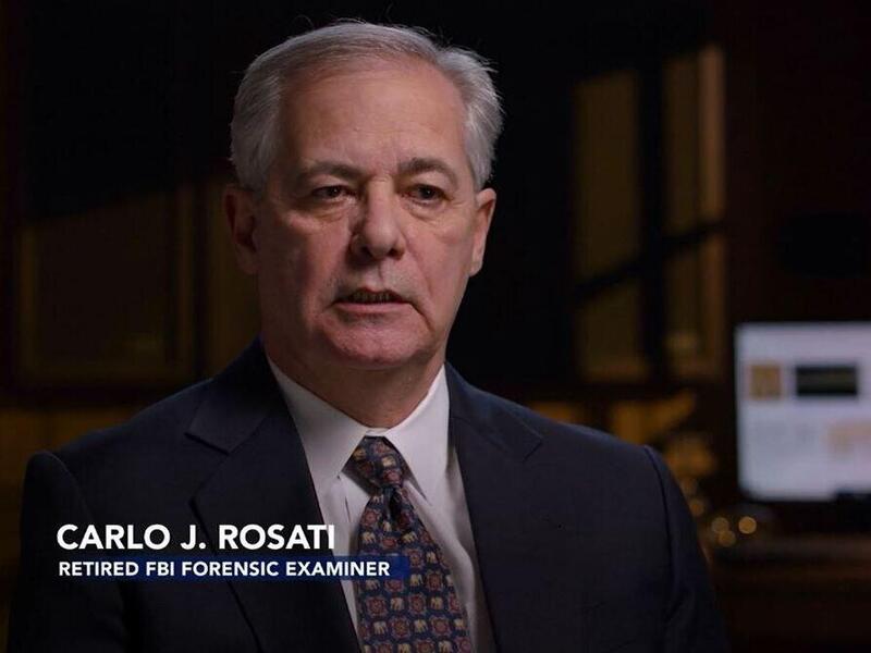 Carlo Rosati, a retired FBI firearms and ballistics examiner who teaches in VCU's Department of Forensic Science, appeared in Sunday's episode of "Forensic Files II."