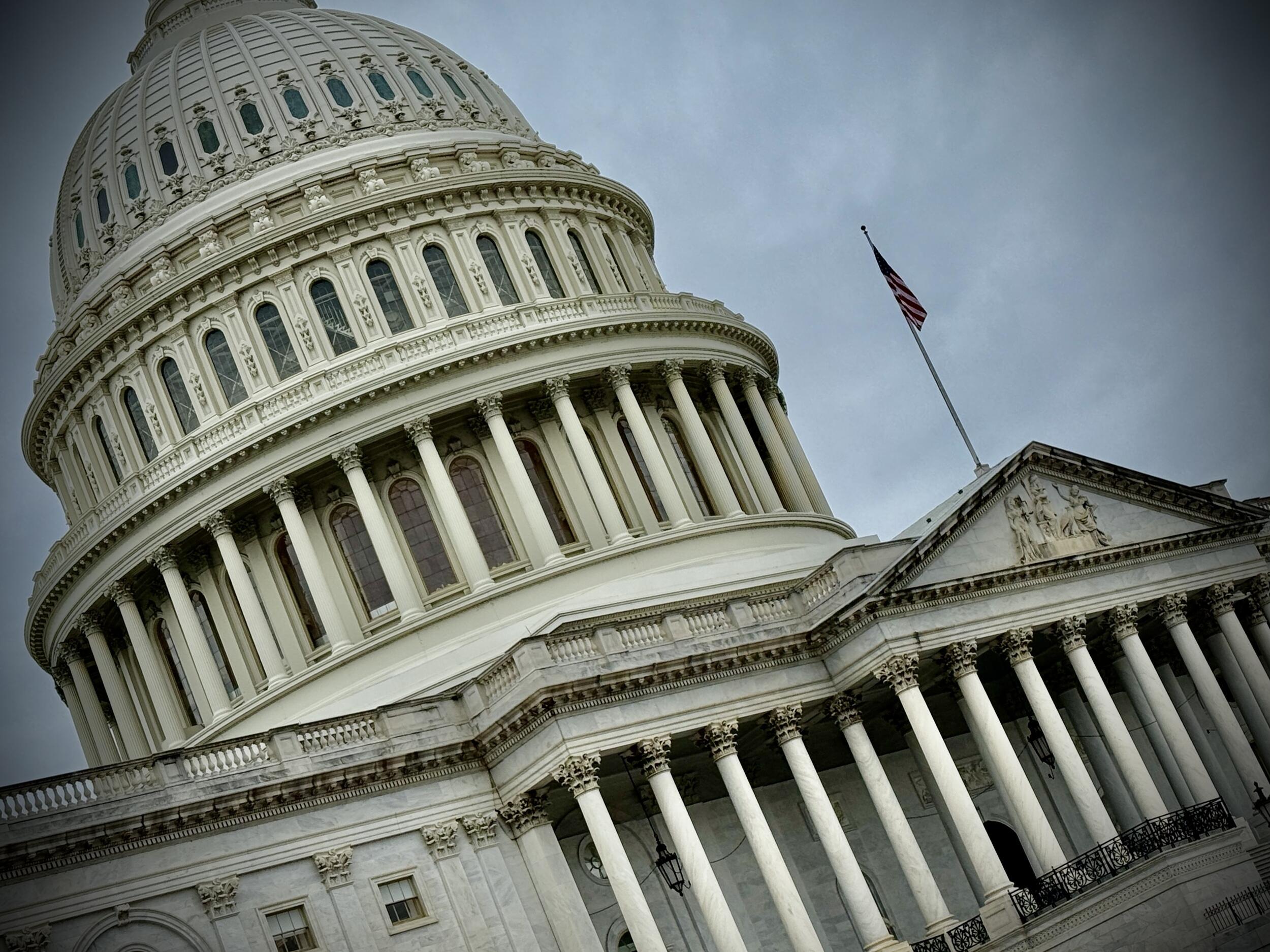 A photo of the U.S. Capitol Building.