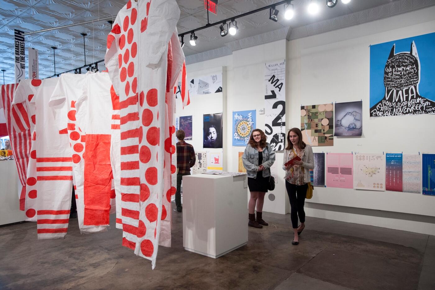 The School of the Arts Juried Design and Fine Arts Exhibition featured works by undergraduate students in all fine art departments. The exhibitions were on view at the Anderson Gallery and the Depot, a new multidisciplinary arts facility located on Broad Street.