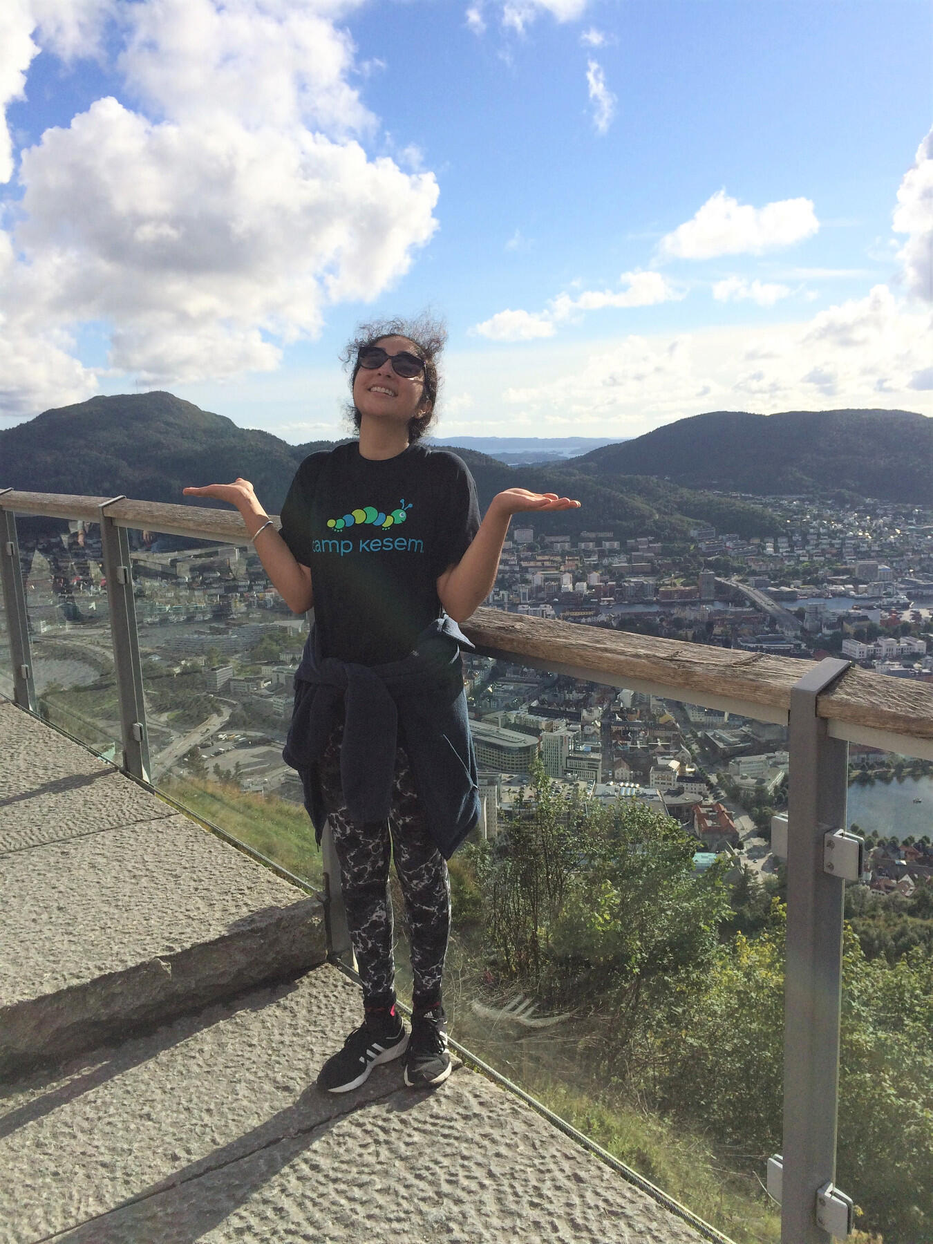 Hanjra, who has been in Norway since August, has enjoyed trying Norwegian food, making friends with the Norwegian people and hiking in the mountains surrounding Bergen. (Courtesy photo)