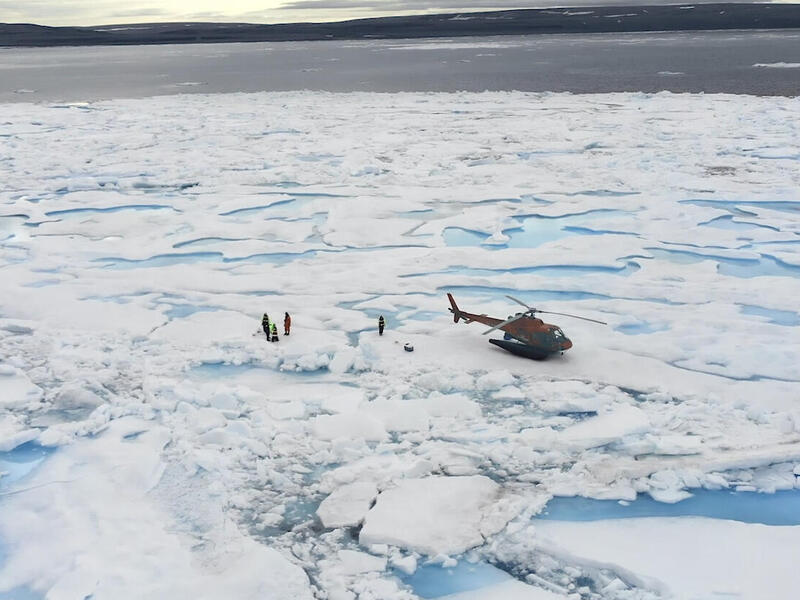 Students and researchers explore the frozen landscape in “Frozen Obsession,” a documentary film about a Canadian Arctic expedition set to premier at the RVA Environmental Film Festival.