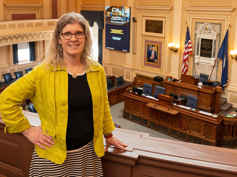 Tricia Vaughan has served as the Virginia House of Delegates journal and records keeper since 2005. (Jud Froelich)