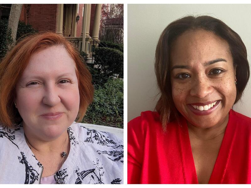 Kim Case, Ph.D., and Heather Jones, Ph.D., professors in the Department of Psychology, have each been recognized by national academic societies for their contributions to diversity. (Photos provided by Kim Case and Heather Jones)