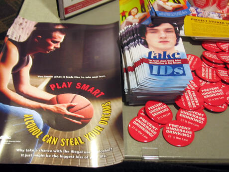 The summit attracted 120 people, including 75 area high school students, who were provided with information about drunken-driving laws, consequences and strategies for dealing with peer pressure. Organizers plan to make the Youth Safety Summit an annual event. Photo by Mike Porter/VCU Office of University News Services.