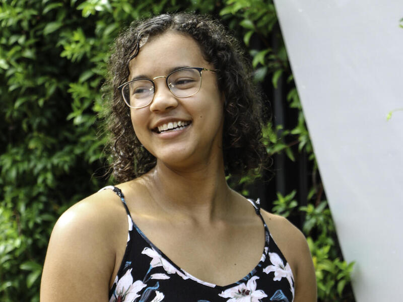 Raven Witherspoon is VCU's first Schwarzman scholar. (Courtesy of College of Humanities and Sciences)