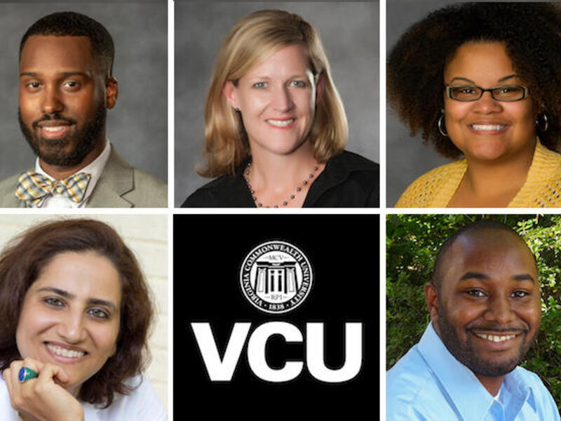 2020 PACME honorees, from top left: Henry Lewis, Tegwyn Brickhouse, Stevara Clark, Mariam Alkazemi and Calvin Hall.