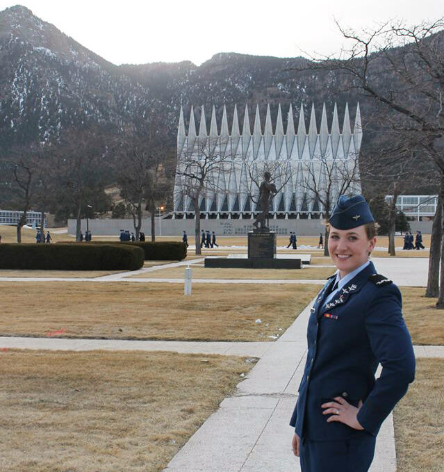 Hailey Lane at the Air Force Academy.
