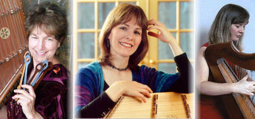 Maggie Sansone (photo by V. Garte), Jody Marshall and Sharon Knowles.