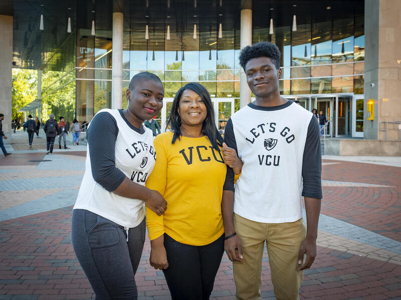 Sophia Entzminger, middle, with her daughter, Mia, and son, Noah. 