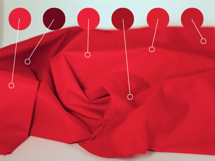 Imagine going into a fabric store and asking the clerk to bring you some red fabric. Which color would they bring to you? As it turns out, quite a few. 