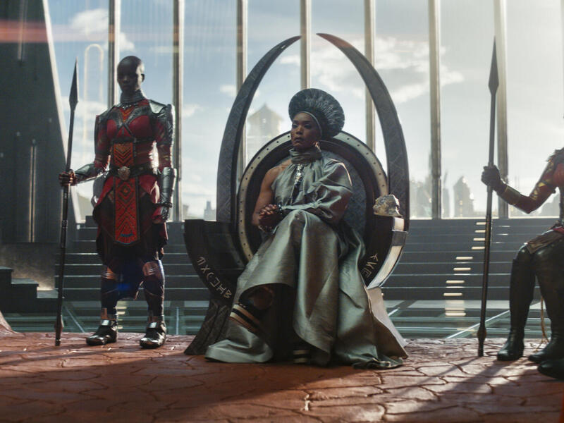 "Black Panther: Wakanda Forever," in theaters this week, centers the stories of Black women as leaders, something pop culture scholar Grace D. Gipson, Ph.D., says has the power to make a difference in how Black girls and women see themselves - and how others see them. “Representation is essential and important because what we see in pop culture influences and offers us a viewpoint into how we make decisions, how we view things, the way in which things are portrayed and people are portrayed,” says Gipson, an assistant professor of African American Studies at VCU's College of Humanities and Sciences. (Courtesy Walt Disney Studios)