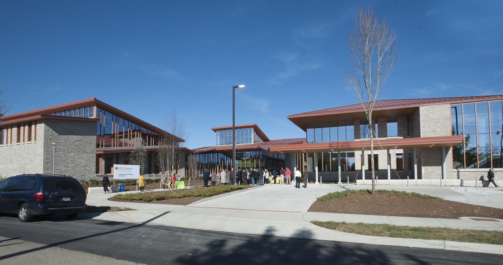 The two-story, 190,000-square-foot facility opens to children and families in early 2018.