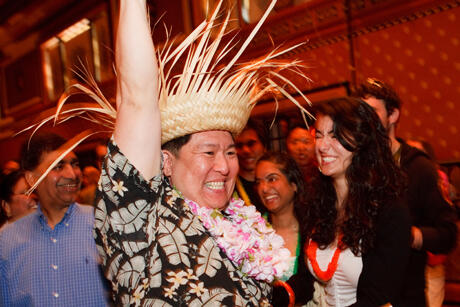 Kevin Lee celebrates matching with his number one choice: Fairfax Family Medical. Photos by Cabay Fine Photography