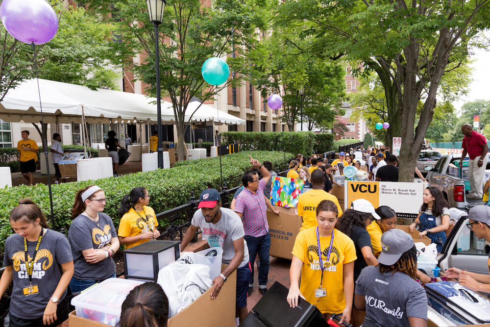 VCU will enroll an estimated 31,000 students this fall. The freshman class is expected to comprise approximately 4,600 students. (File photo)
