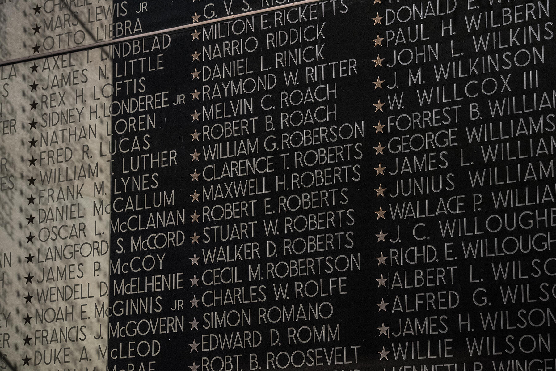  The names of 1,303 Virginians killed in the Vietnam War are engraved on the Virginia War Memorial's Shrine of Memory. The VCU students' research provides the memorial with comprehensive biographical details, photos and personal stories. 