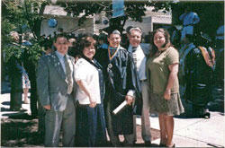 The Fazio family from left: Ronald junior, Janet, Rob, Ronald senior and Lauren.

Photo courtesy of Rob Fazio
