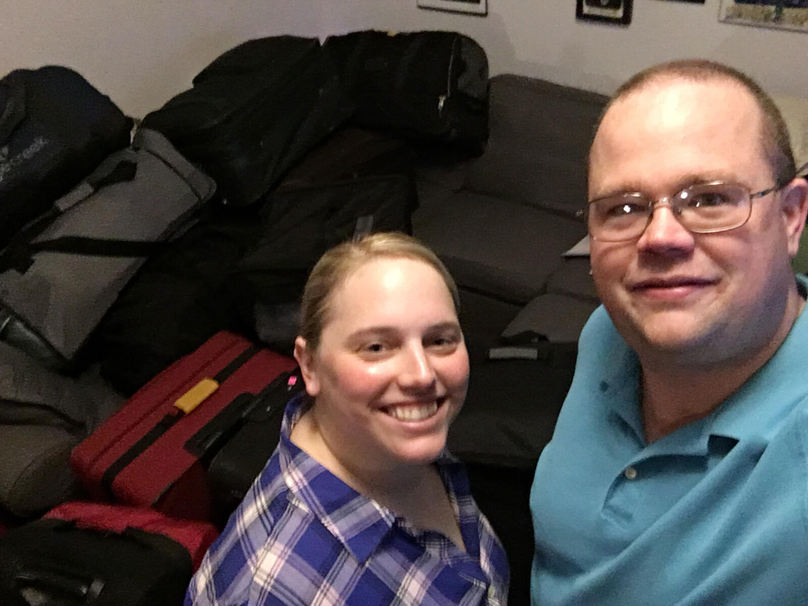 Mark Ryan and Emily Peron are two of six VCU clinicians and students traveling to Puerto Rico Dec. 16 to assist with Hurricane Maria relief efforts.
<br>Contributed photos 