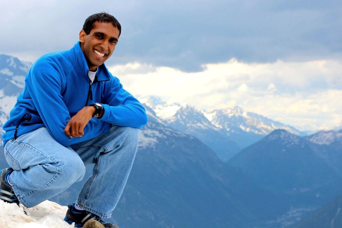 Braveen Ragunanthan. Photo courtesy of Chenxi Yu.