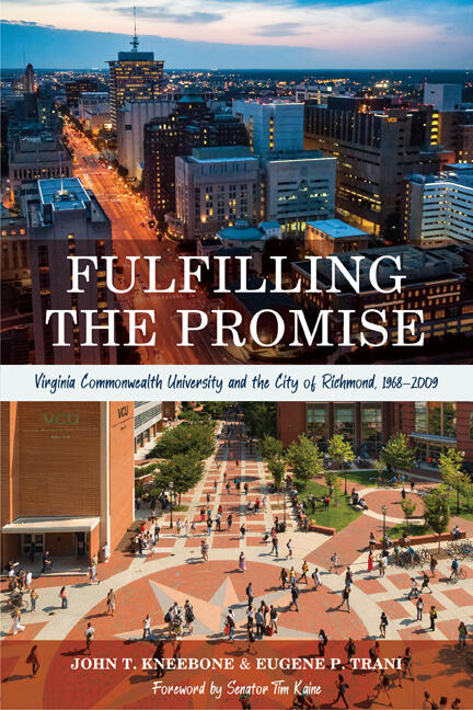 The book cover of “Fulfilling the Promise: Virginia Commonwealth University and the City of Richmond, 1968–2009."